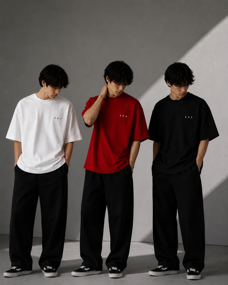 Combo Offer | 240 GSM Korean Oversized tee