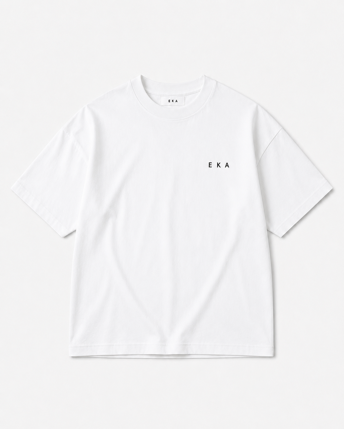 Ivory White | 240 GSM Korean Oversized T-Shirt