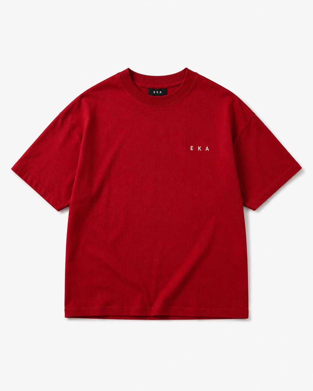Bloodline Red | 240 GSM Korean Oversized T-Shirt