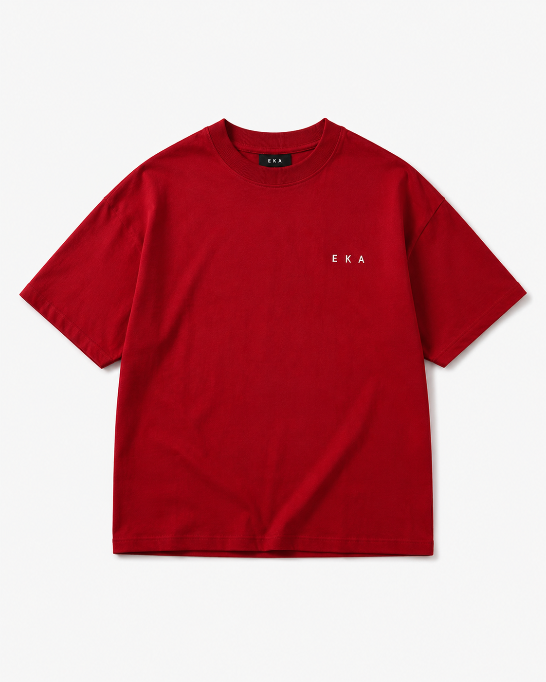 Bloodline Red | 240 GSM Korean Oversized T-Shirt